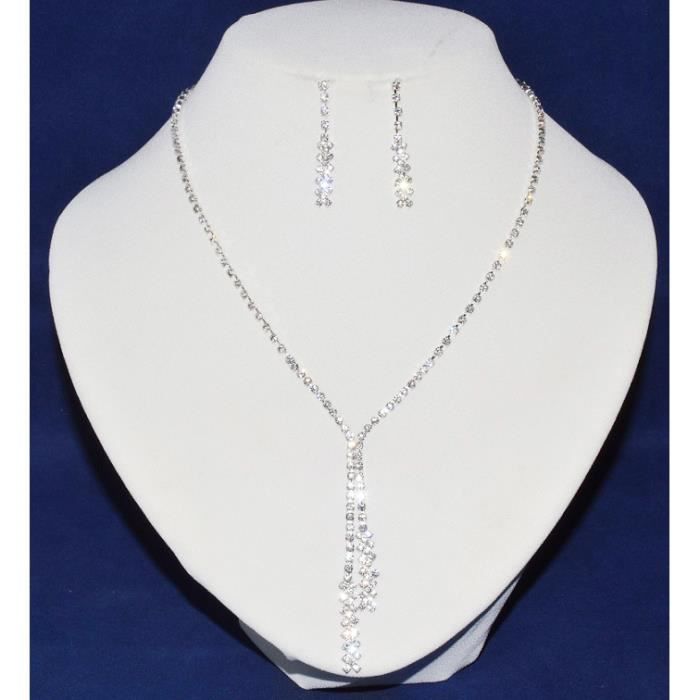 Parure De Bijoux Fantaisie Pour Mariage, Cérémonie Ou Soirée - Neuf Sans Emballage