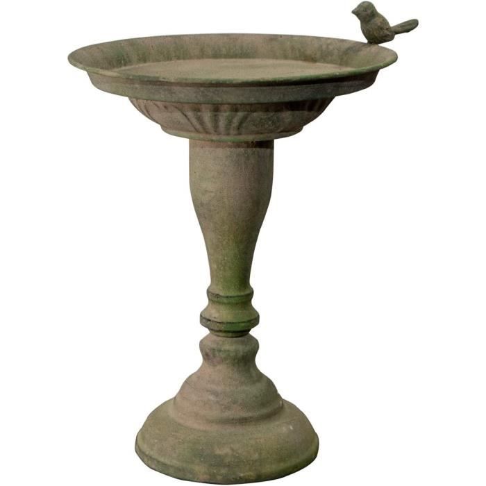 Bain D'oiseaux En Forme De Chouette En Résine - Décoration De Jardin étanche Avec Détails Réalistes