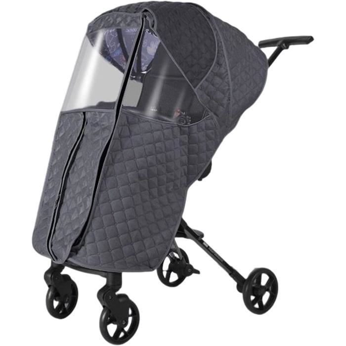 Housse de Pluie pour Poussette - Housse de Poussette Coupe-Vent imperméable  avec Vue dégagée - Protection Universelle Contre Le - Cdiscount  Puériculture & Eveil bébé