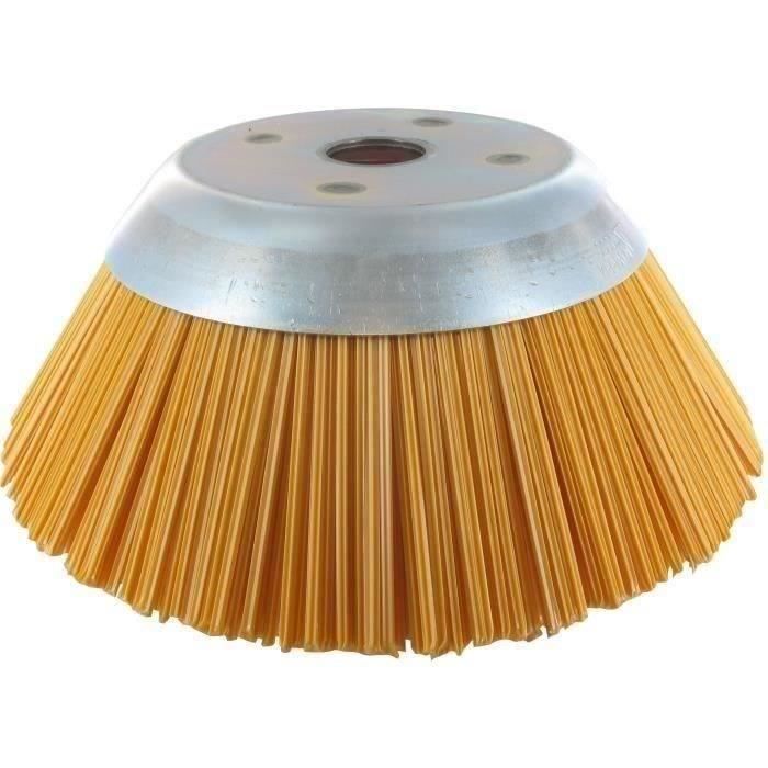 Tête brosse conique SENSITIV pour débroussailleuse HONDA GX31 - Ø200 mm