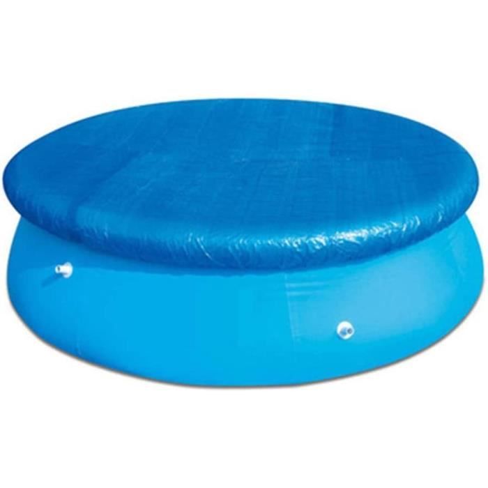 Bâche De Protection Piscine Ronde 183cm (6ft) - Couverture Antipoussière Durable Pour Piscine Hors Sol