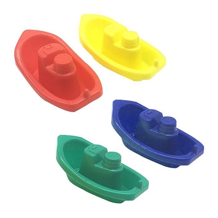 Jeux De Plage Bebe Bain Jouets 4 Pieces Enfants Petits Bateaux Jouet Plastique Amusant Bain Jouets Bebe Cadeau Enfants Baignoire B Achat Vente Jouet De Bain Cdiscount