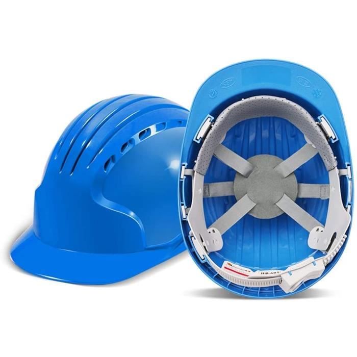 Casque casque de sécurité ventilation chantier ouvrier de construction  casque anti-collision respirant épaississant casque dur 2p - Cdiscount
