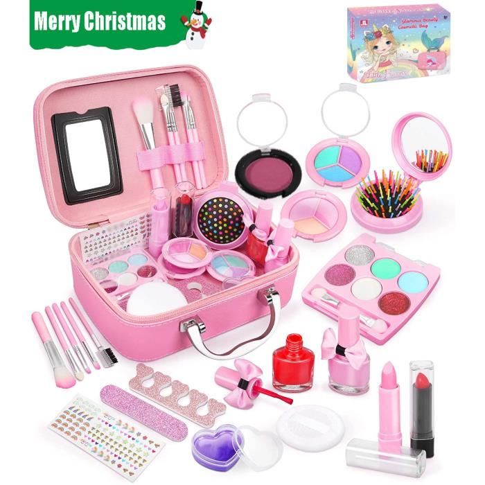 Flybay Maquillage Enfant Jouet Filles, Lavable Malette Maquillage