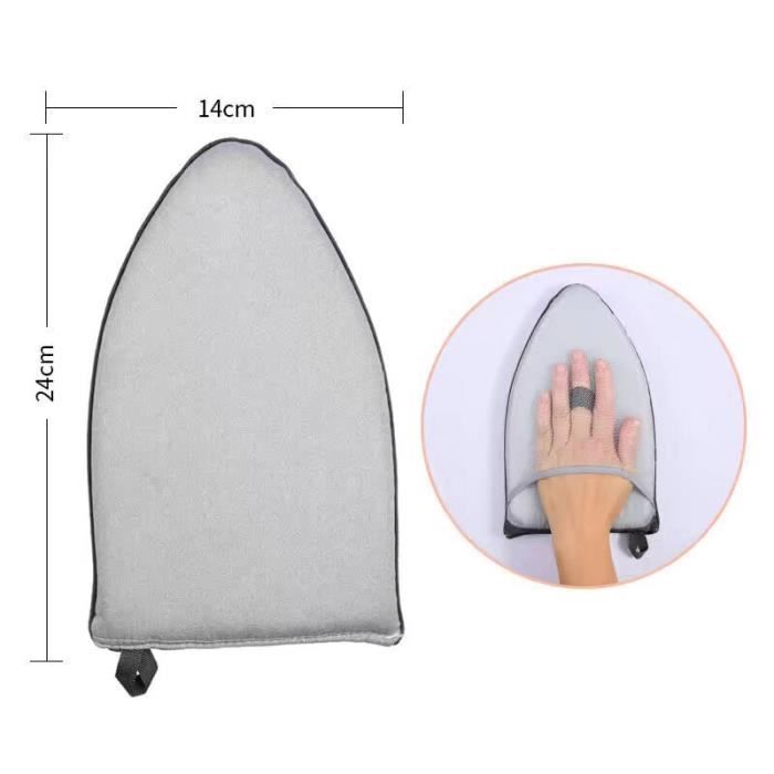 Tapis Silicone Repose-fer à Repasser - Antidérapant Et Résistant à La Chaleur (240°C) - Gris