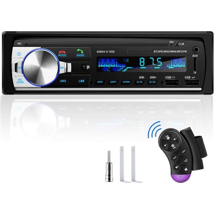 Autoradios RDS Autoradio Bluetooth Main Libre, CENXINY 4 x 65W