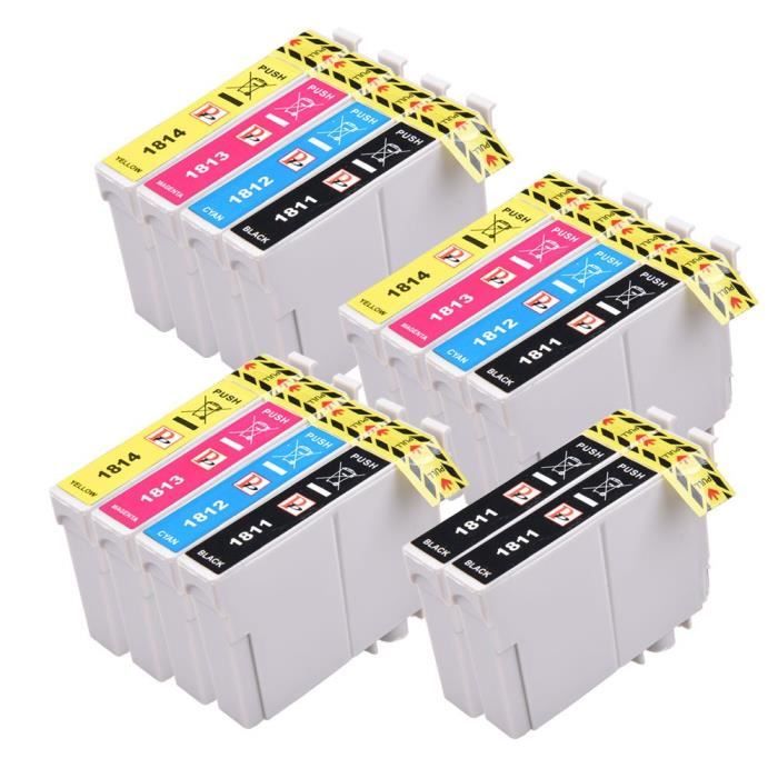 Uniwork 18xl Cartouches Dencre Remplacer Pour Epson 18 18 Xl Compatible Avec Epson Expression Home Xp 322 Xp 215 Xp 205 Xp 225 Xp 305 Xp 325 Xp 422 Xp 405 Xp 415 Xp 425 Xp 315 Xp 312 Xp 425 Informatique High Tech Bhattbros Com