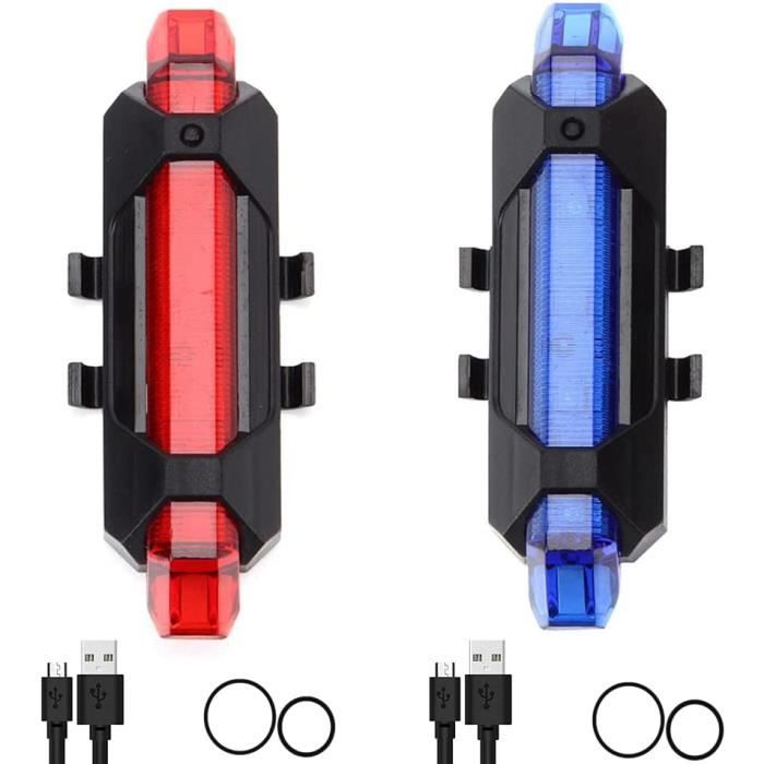 WASAGA Feux Arrière De Vélo Solaires 250 Lumens - Super Lumineux Avec Capteur Automatique Et 3 Modes