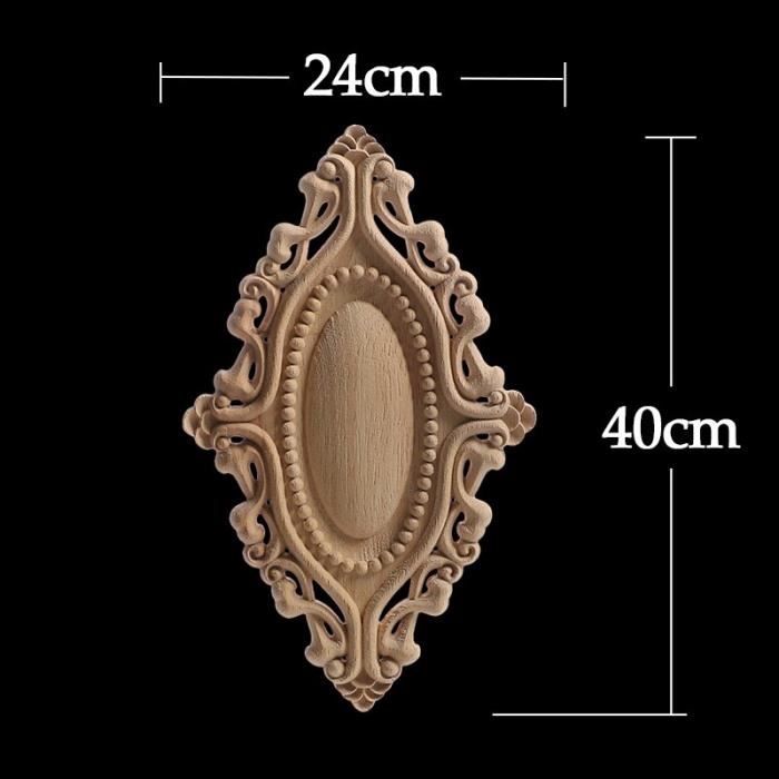 Statue deco,Figurines en bois,Applique en en bois