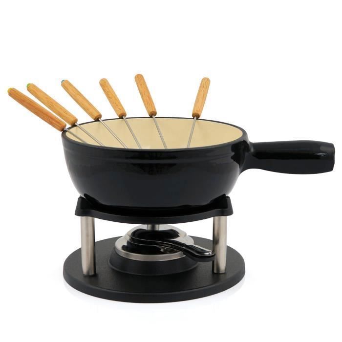 Service À Fondue Fonte 6 Personnes Noir - 100301 - Appareil à fondue BUT Service À Fondue Fonte 6 Personnes Noir - 100301 - Appareil à fondue BUT