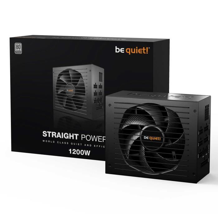 be quiet! Straight Power 12 1200W 80PLUS Platinum - Alimentation modulaire 1200W ATX 12V 3.0/EPS 12V 2.92