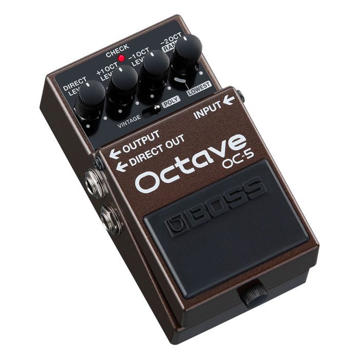 BOSS OC-5 : L'Octaver Polyphonique Ultime pour Révolutionner Votre Son de Guitare Électrique