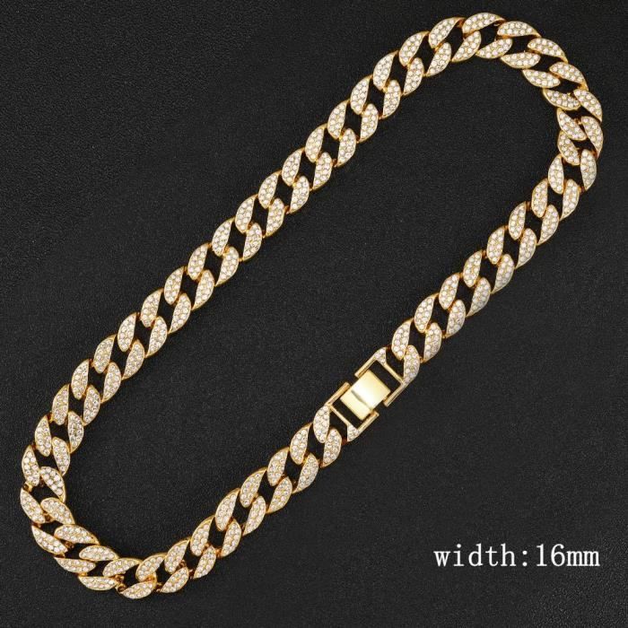 Lot De 2 Grosses Chaînes Dorées Hip-hop, Collier En Plastique Doré De 81,3 Cm, Collier Punk Années 80 Et 90, Accessoire De Costume Pour Homme, Accessoire De Costume Pour Fête, Bar, Plastique