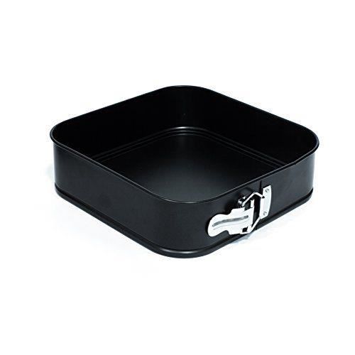 Cuisy Kc2193 Moule A Charniere Carre Metal Noir 24 5 X 23 9 X 6 7 Cm Cdiscount Maison