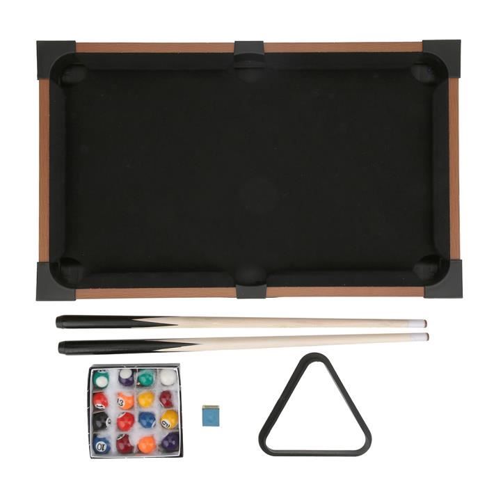 Mini table de billard - vidaXL - 92x52x19 cm - Noir et vert - Portable - Jeux - Jouets