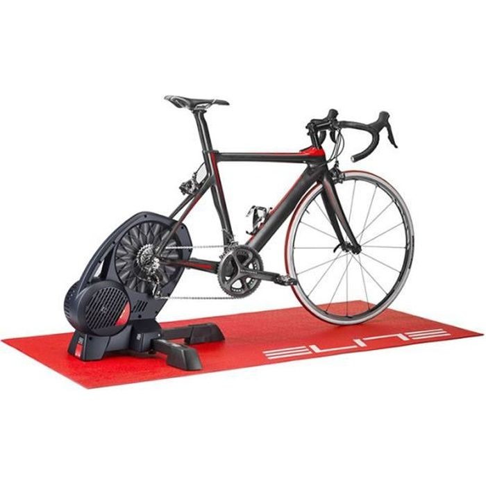 Tapis de Fitness Elite Training 2021 - Rouge - Marque ELITE - Pour Homme Adulte - Supporte jusqu'à 150 kg