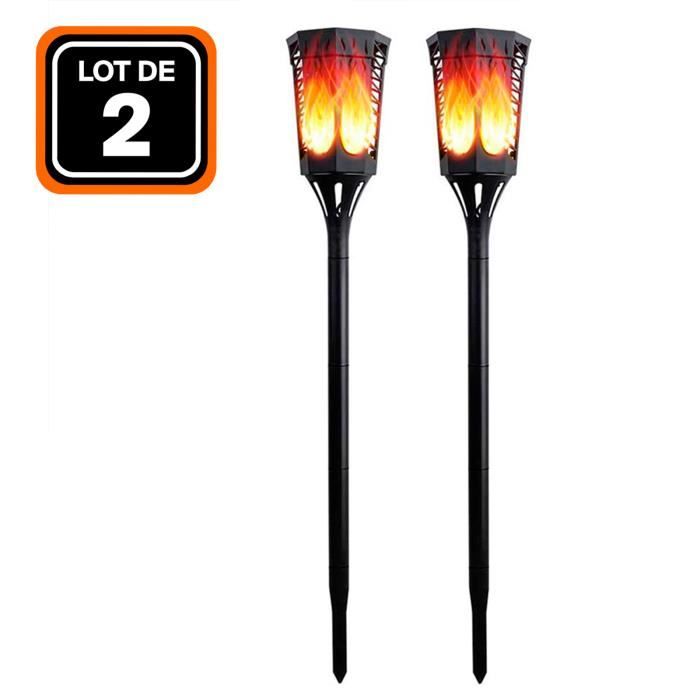 Lampe solaire - EUROPALAMP - Lot de 2 - 96 LED - 35 Lumens - Détecteur crépusculaire Lampe solaire - EUROPALAMP - Lot de 2 - 96 LED - 35 Lumens - Détecteur crépusculaire