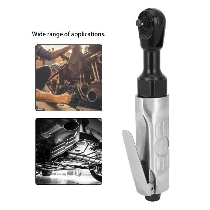 Clé à Cliquet Pneumatique 3/8" US Pro AT001 - 81 Nm - Vitesse 160 Tr/min - Puissante Et Fiable