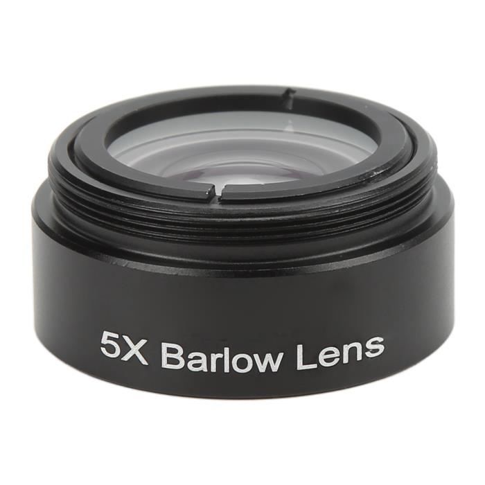 Lentille Barlow 2X TonySa - Grossissement 2x Pour Télescope 1,25 Pouces - Filetage M28.6 Avec étui