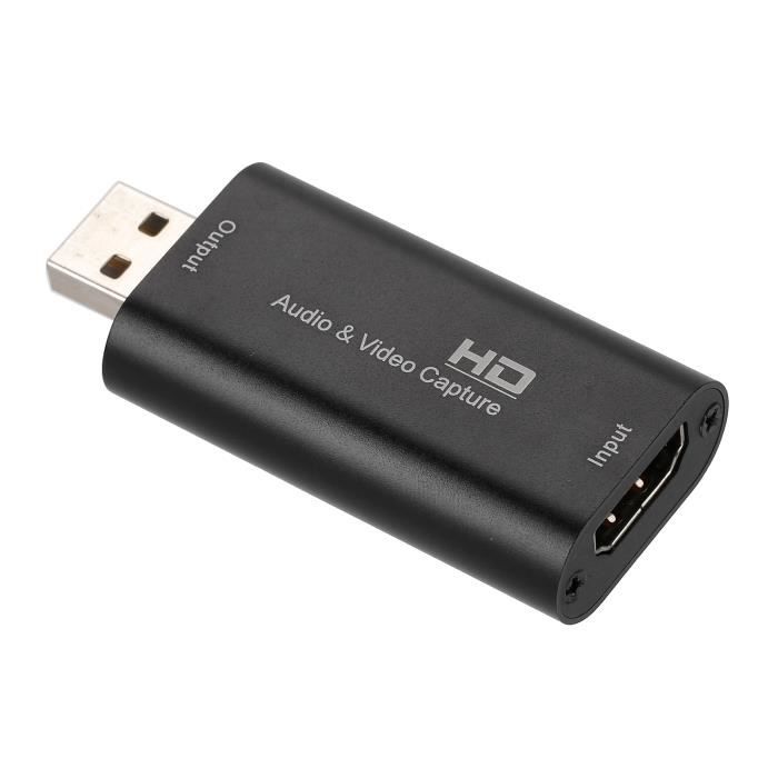 Carte De Capture Vidéo USB 3.0 4K HDMI - 1080P 60FPS Pour PS5 PS4 Switch