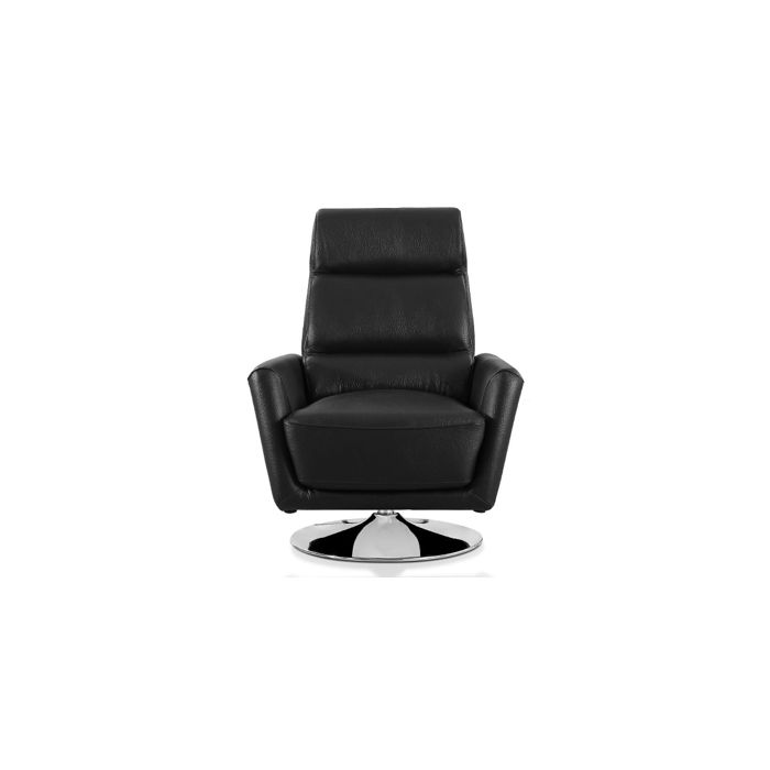 Fauteuil pivotant en cuir Design ALYAS Fauteuil pivotant en cuir Design ALYAS