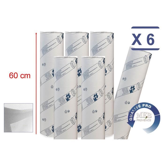 4 Draps D'examen Vivezen 70 Cm X 42 M - 34 G/m², Ouate De Cellulose - Neufs Avec étiquettes