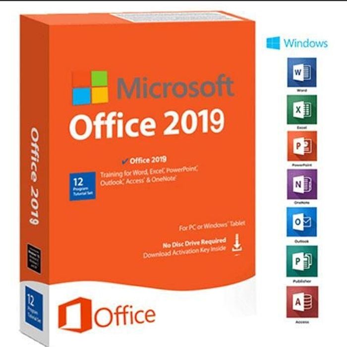 Logiciel – Microsoft – Office 2019 Pro Plus – 1 PC – Windows 10 – Livraison par mail rapide