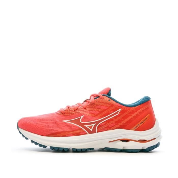 Chaussures de Running - MIZUNO - Wave Equate 7 - Femme - Rose - Usage régulier