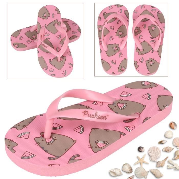 Sandales à Lanières Roses SERGENT MAJOR - Taille 31 - Cuir - Occasion