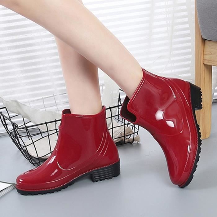 Bottes Caoutchouc Femme Achat Vente Bottes Caoutchouc Femme Pas Cher Cdiscount