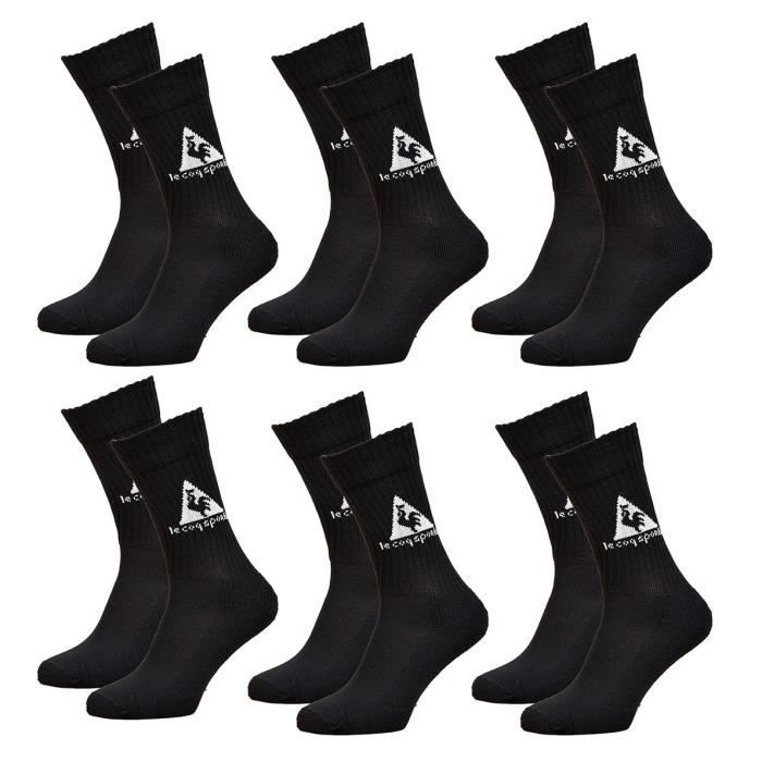 Lot De 3 Chaussettes Homme Le Coq Sportif - Pointure 39/42, Coton - Neuves Avec étiquettes