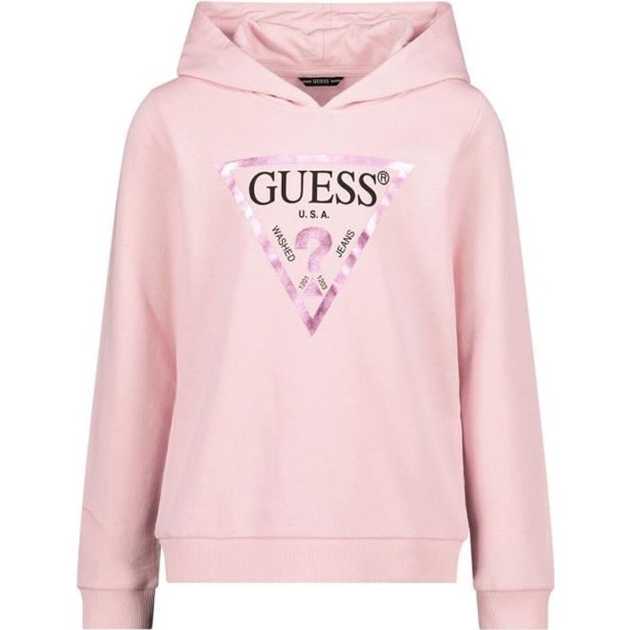 Guess pulls-sweats à capuche Fille en couleur Rose - Taille 164