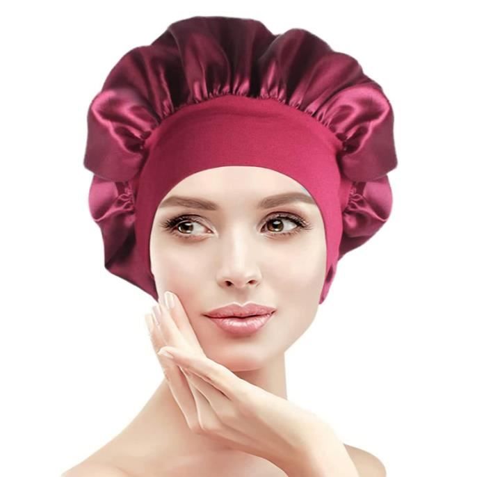 Bonnet Satin Cheveux Nuit,Bonnet Satin Cheveux Nuit,Bonnet Satin,Charlotte  Cheveux,Bonnet En Satin,Bonnet En Satin Pour Che[x11365] - Cdiscount Au  quotidien