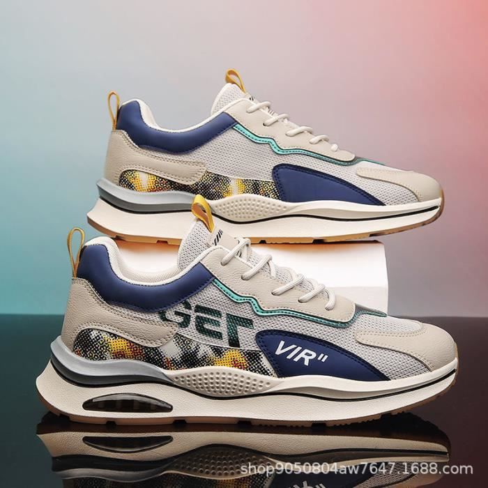 2022 Baskets Homme Fashion Sneakers Breathable Gris Cdiscount Chaussures