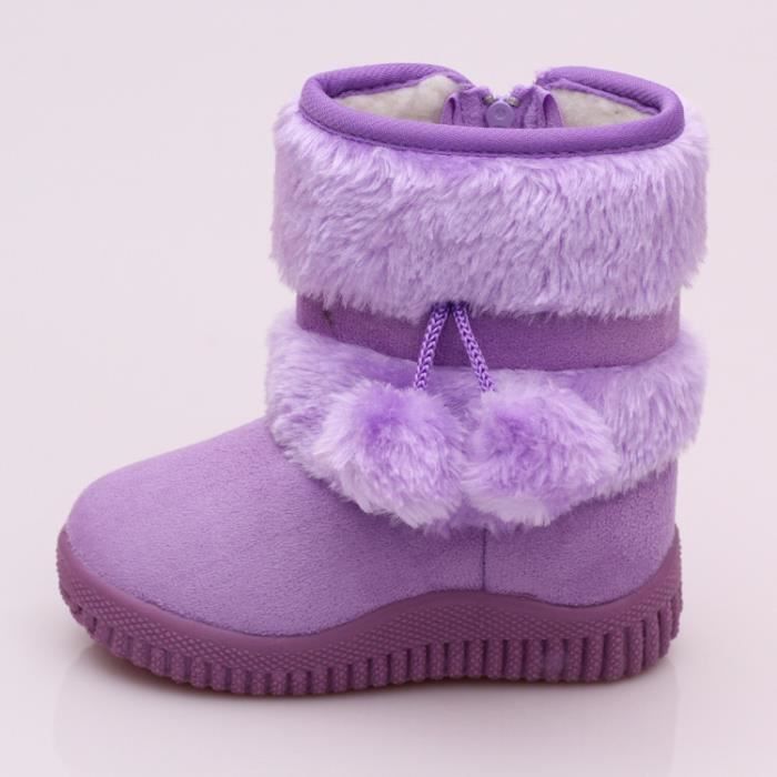 Moudn Bottes de Neige Femme Chaude Fourrées Bottes Hiver Femmes Imperméable Chaussures de Randonnée Femme Antidérapant