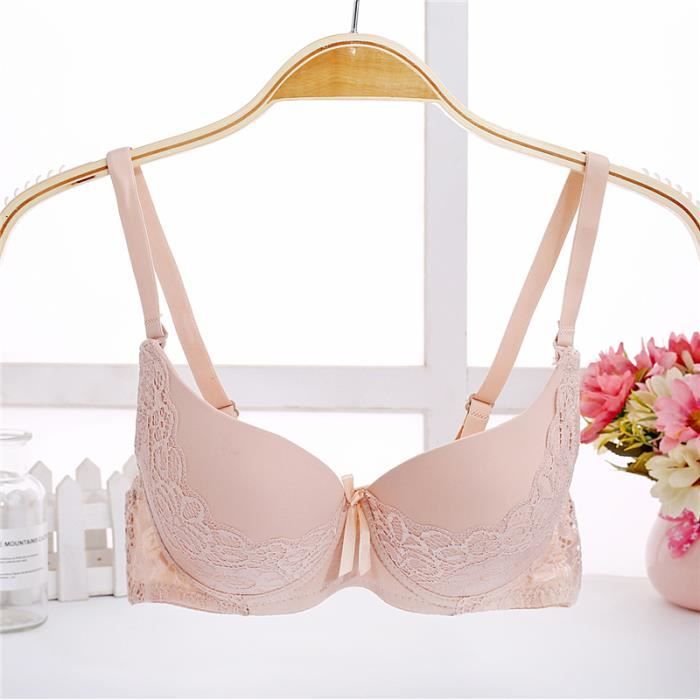 Soutien gorge Soutiens gorge Push up En Dentelle Pour Jeune Fille 