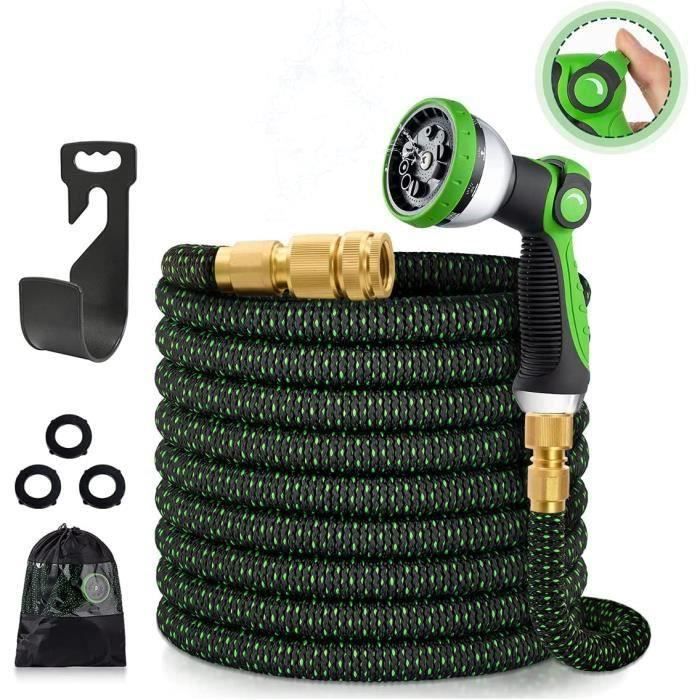 Tuyau D'Arrosage Rétractable Pocket Hose Ultra 3 - 30m, Anti