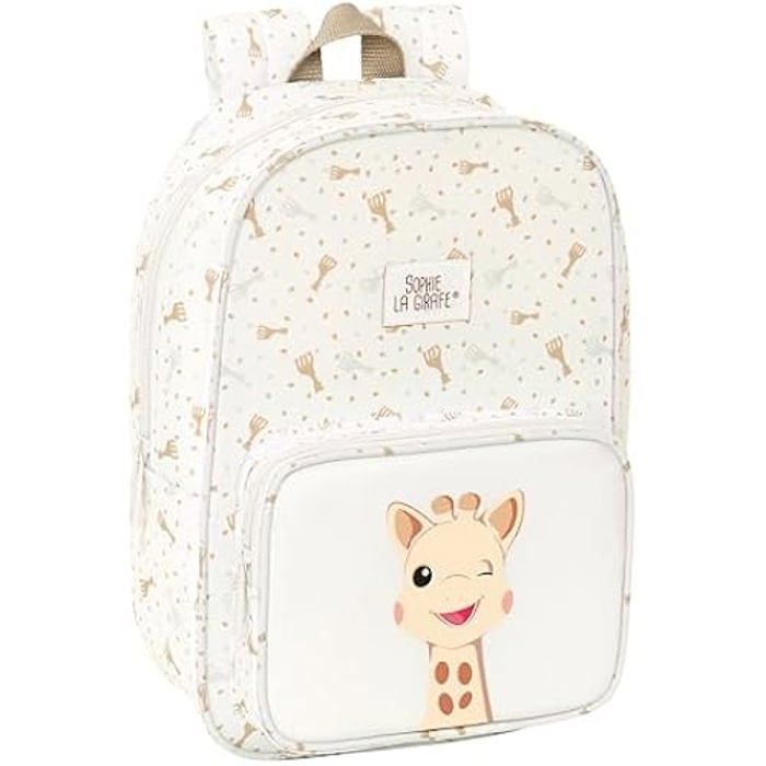 Sac à dos décolier - SAFTA - Sophie La Girafe - Recic - Hydrofuge - 20x28x8 cm