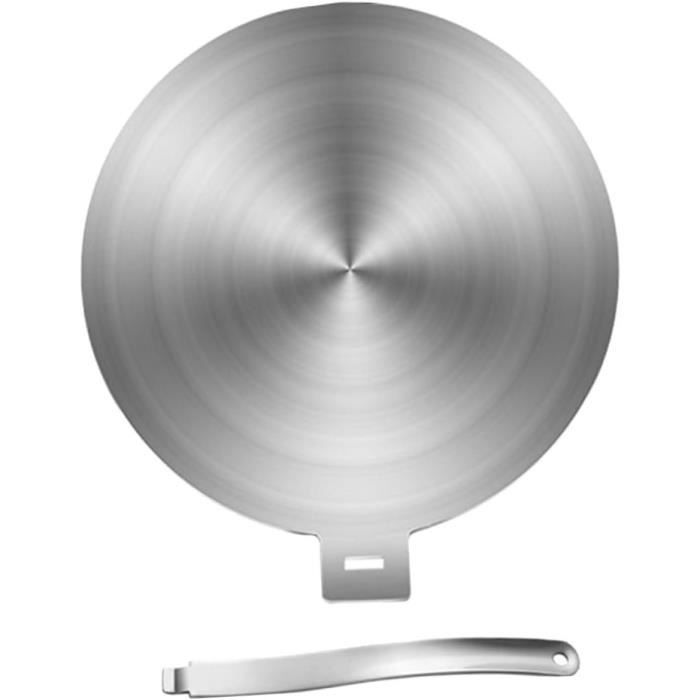 Plaque Diffuseur De Chaleur En Inox Pour Induction – Adaptateur Pour Casseroles En Verre, 12 à 23 Cm, Qualité Alimentaire