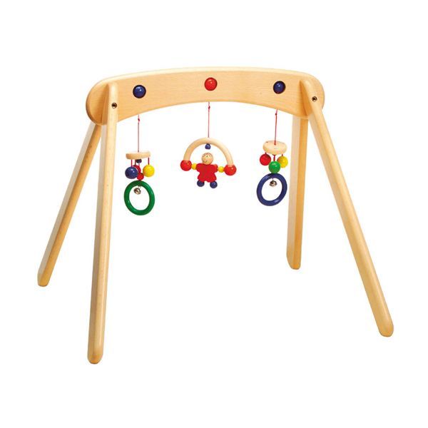 Portique Bebe En Bois Musina Cdiscount Puericulture Eveil Bebe