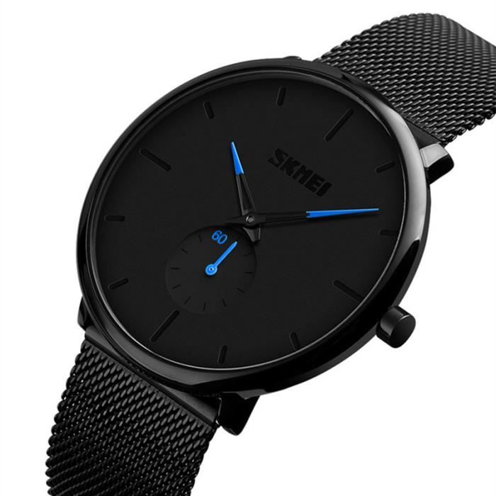 SHARPHY montre hommes de marque 2019 sport watch men bracelet noir bleu étanche montres homme