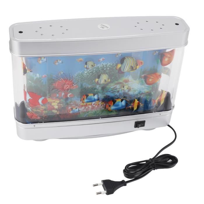 Comparer les prix de LSF -Fausse lampe décorative d'aquarium Prise UE 220 V Source de Lumière Blanche Lampe D'Aquarium puericulture veilleuse