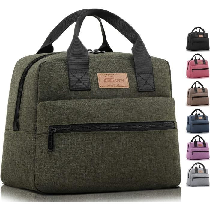 Sac Isotherme À Repas,Grande Capacité Lunch Bag,Sac Isotherme Avec Sac Isotherme À Repas,Grande Capacité Lunch Bag,Sac Isotherme Avec