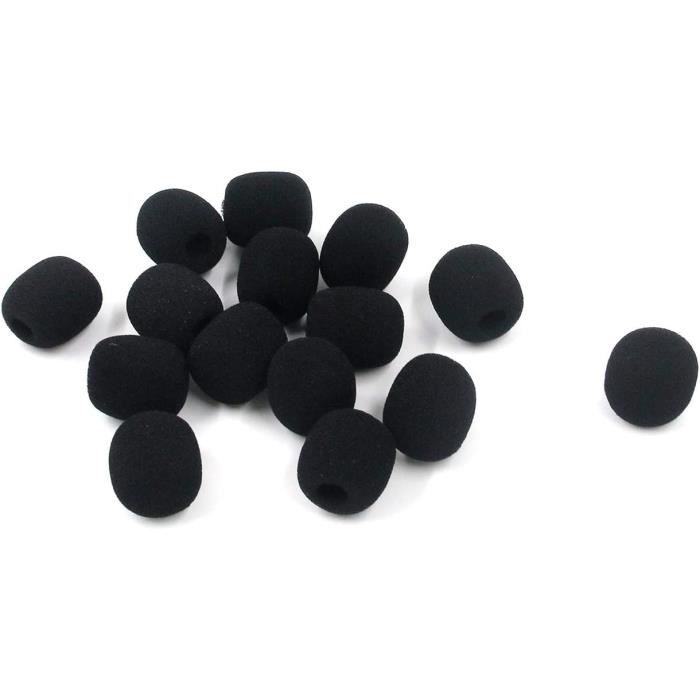 Lot De 4 Housses Coupe-vent Pour Micro DJI Osmo Action – Mousse éponge, Réduction Bruit, Protection Chocs