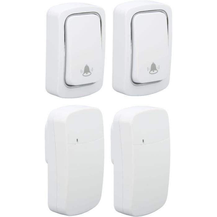 DiO - Kit Carillon Sans Fil Avec 2 Récepteurs