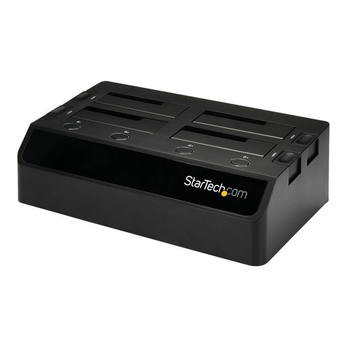 Station daccueil USB 3.0 - STARTECH - SDOCK4U33 - 4 disques durs - Ventilateurs - UASP