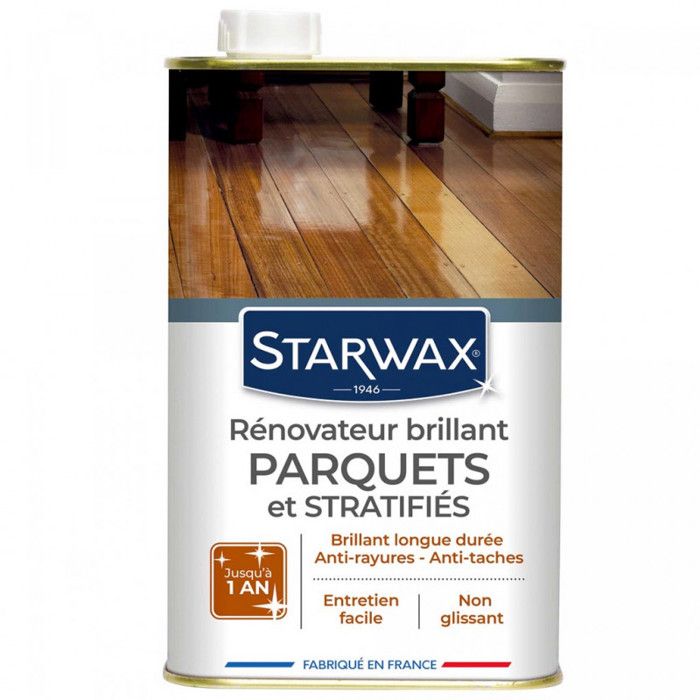 Rénovateur STARWAX parquets vitrifiés - 1L - 993