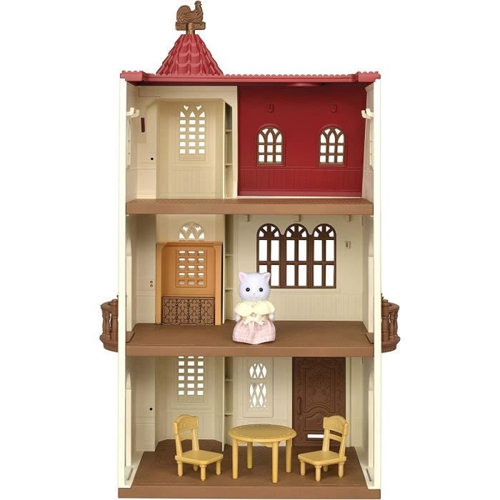 SYLVANIAN FAMILIES - Le Village - La Maison Avec Ascenseur - Maison de  Poupée - Mini Poupées - 5493 - Cdiscount Jeux - Jouets