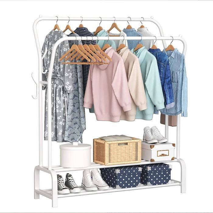 Rangement pour vêtements et penderies Porte Cintres Gain de Place de