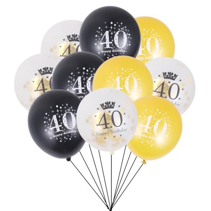 15pcs Ballons Anniversaires 40 Ans Numerique Confetti Decoratifs Ballons Confetti Articles De Fete Ballons Achat Vente Ballon Decoratif Cdiscount 15pcs Ballons Anniversaires 40 Ans Numerique Confetti Decoratifs Ballons Confetti Articles De Fete Ballons Achat Vente Ballon Decoratif Cdiscount